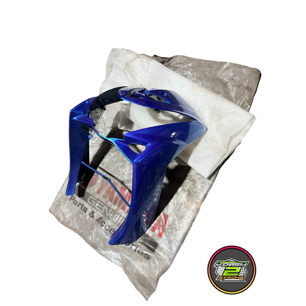 tameng panel dasi dada depan mio soul lama karbu biru blue mc original yamaha