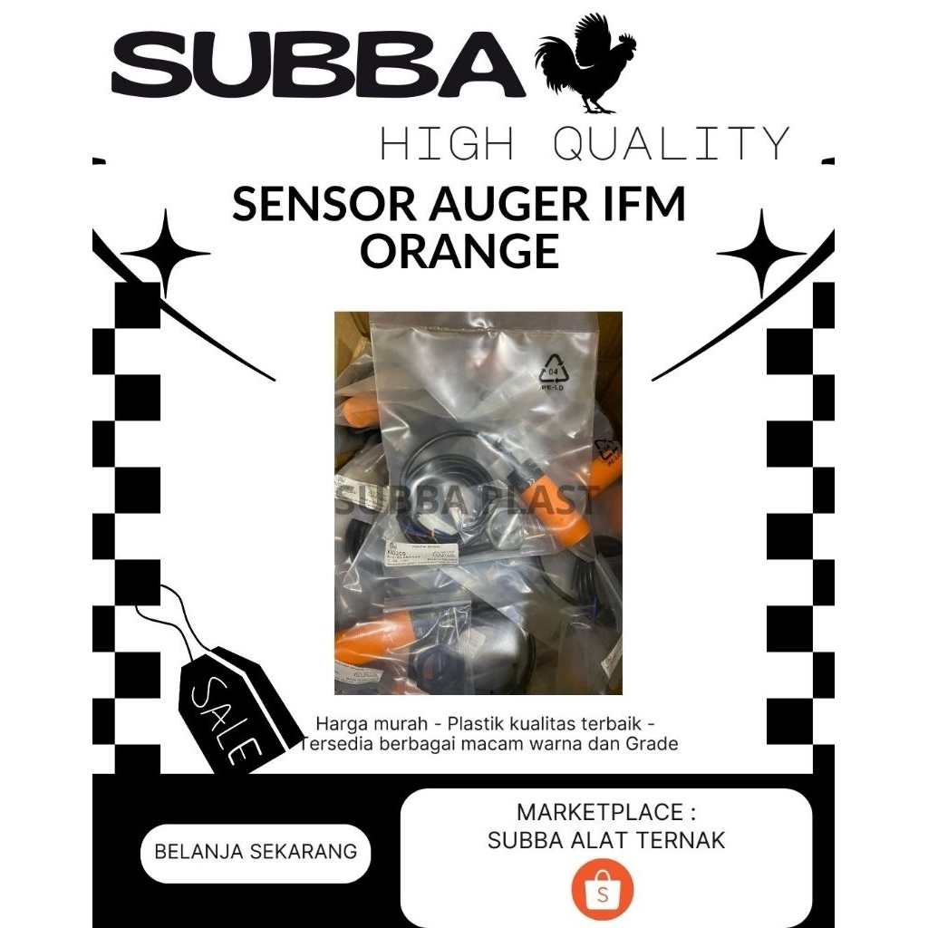 Sensor auger IFM / sensor pakan automatic - pan feeder sensor