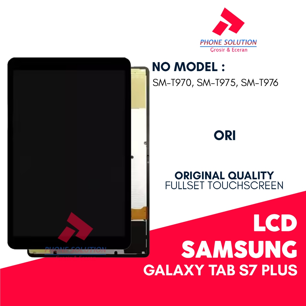 LCD SAMSUNG GALAXY TAB S7 PLUS - Fullset Touchscreen