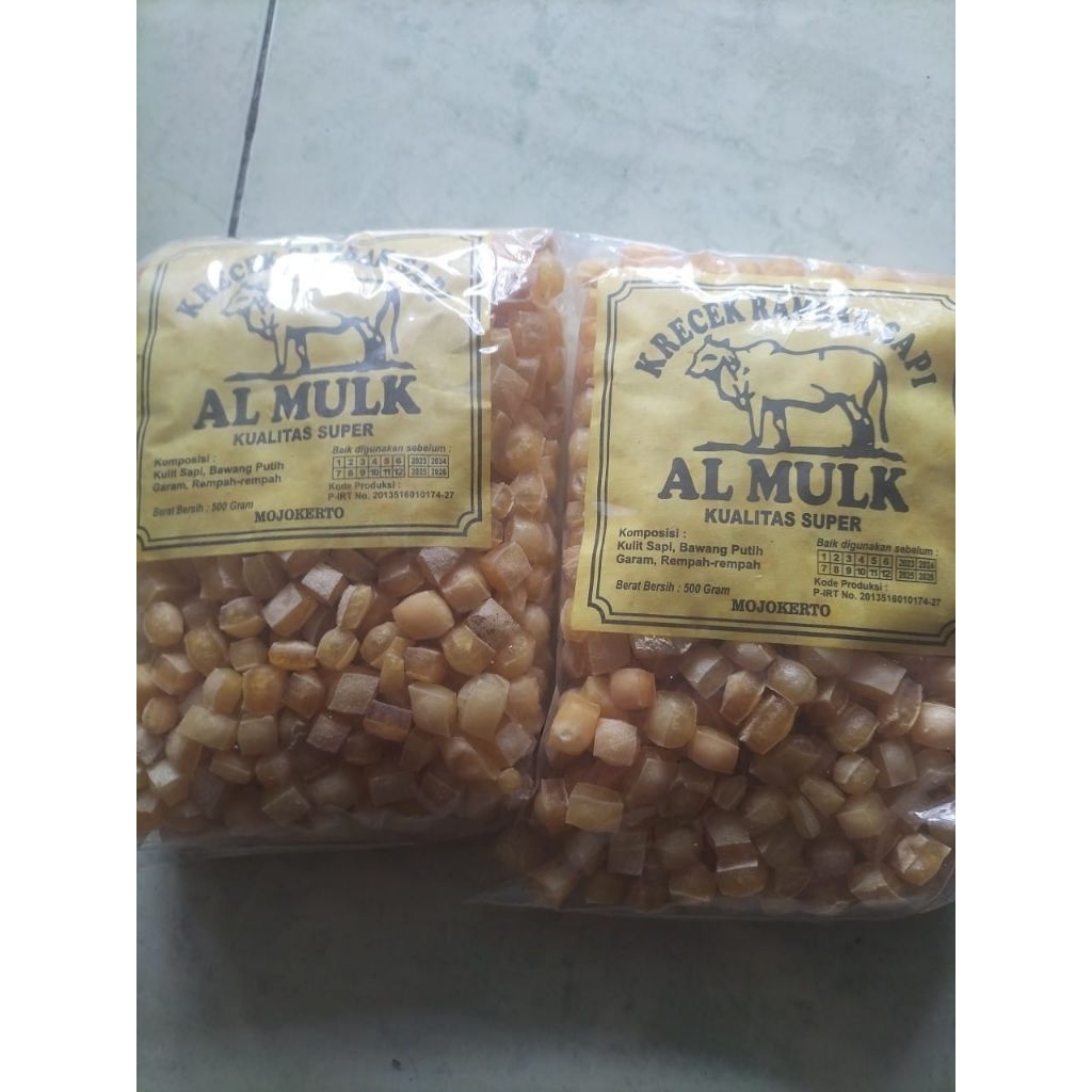 Krecek Rambak Sapi Al Mulk Varian Kotak Kecil