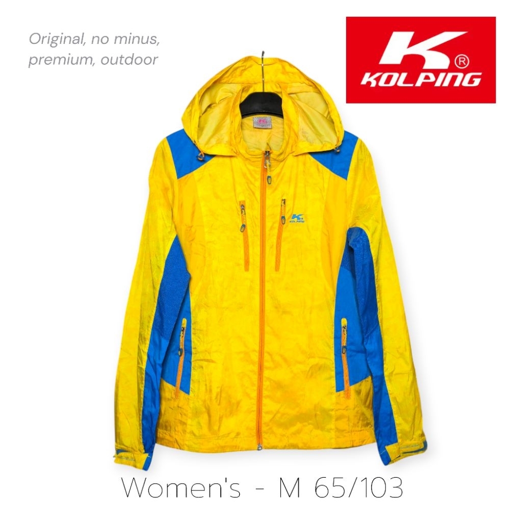 KOLPING Outdoor Jacket Wanita Hiking Trekking Trail running Olahraga dll original size M Cewek