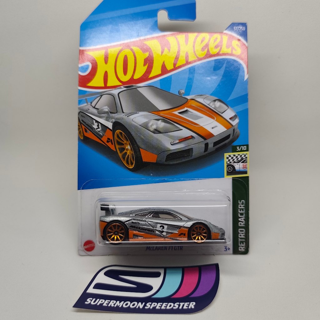 2022 Hot Wheels - McLaren F1 GTR - Silver