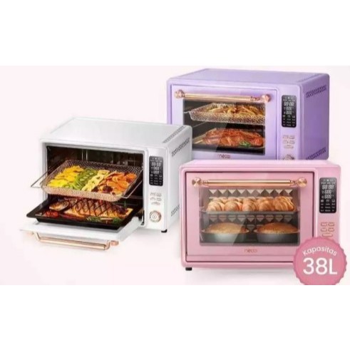 OVEN MECOO AESTHETIC PREMIUM DIGITAL OVEN AIR FRYER 38 LITER LOW WATT