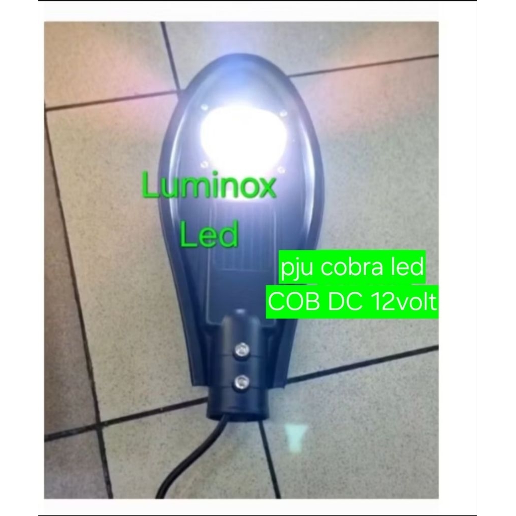 lampu jalan led 12volt 50watt pju cobra 12v 50 w 50 watt dc w12 volt street light cob 50w 12 v
