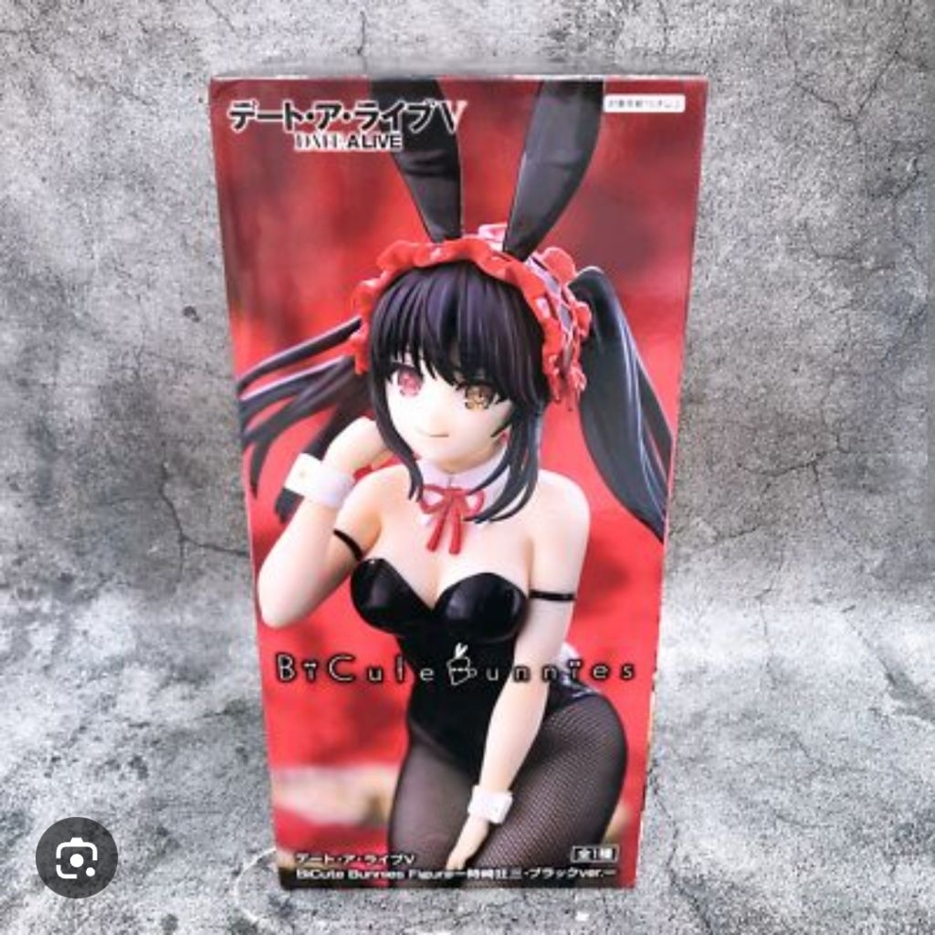 Furyu Bicute Bunnies Date A Live Kurumi Tokisaki Figure Black Ver