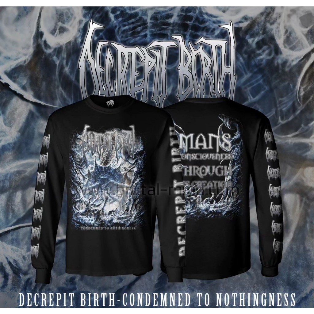 ORIGINAL LONGSLEEVE DECREPIT BIRTH - Condemned to Nothingness