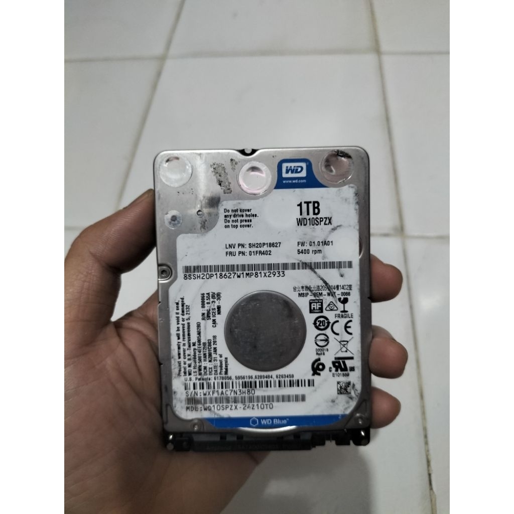 hardisk WD 1tb