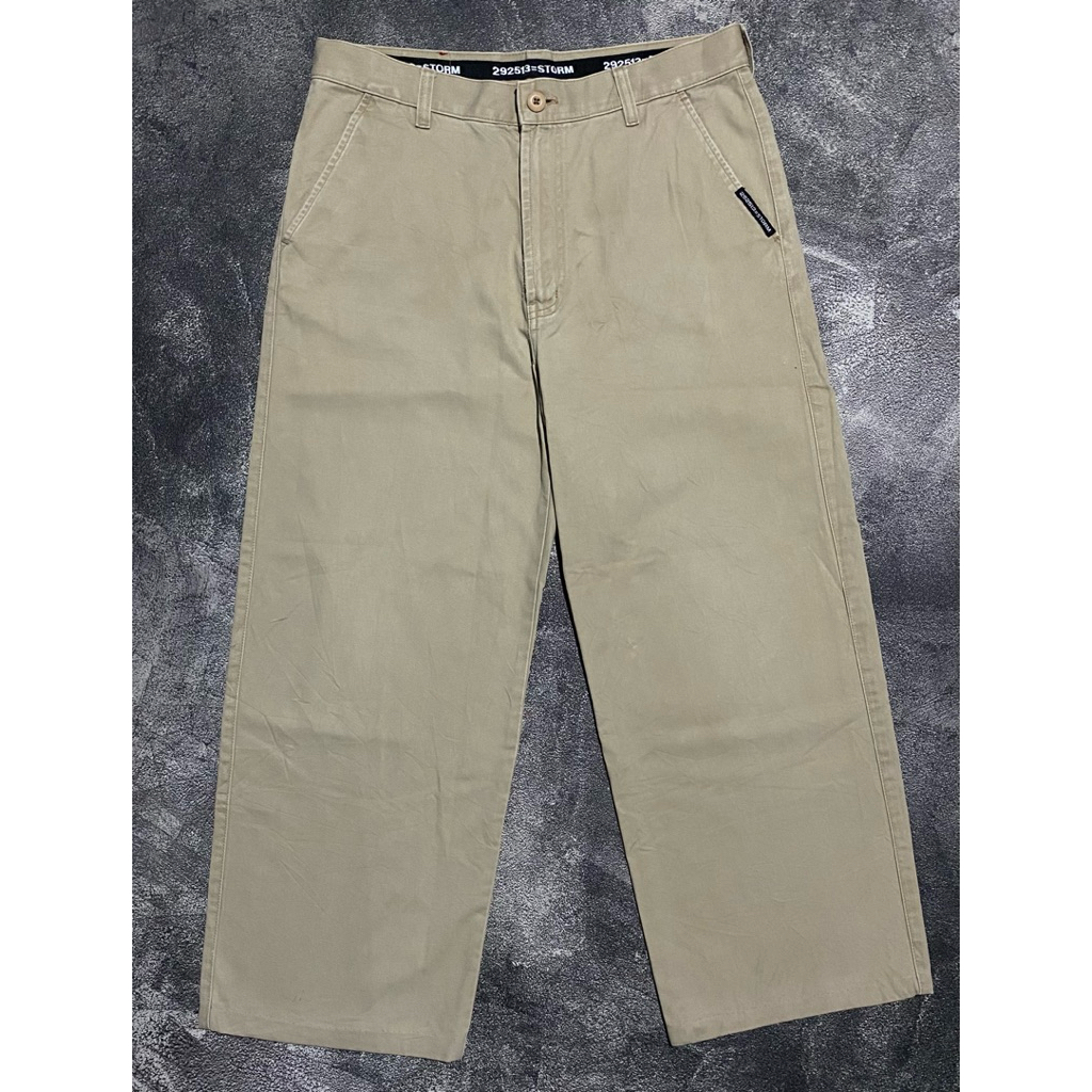 celana chinos storm tebal kaku cakep