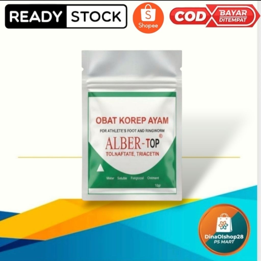 OBAT KOREP AYAM ALBERTOP Salep Ampuh Atasi Jamur Korep Rontok Tuntas Cepat Kilat Obat Jamur Kulit He