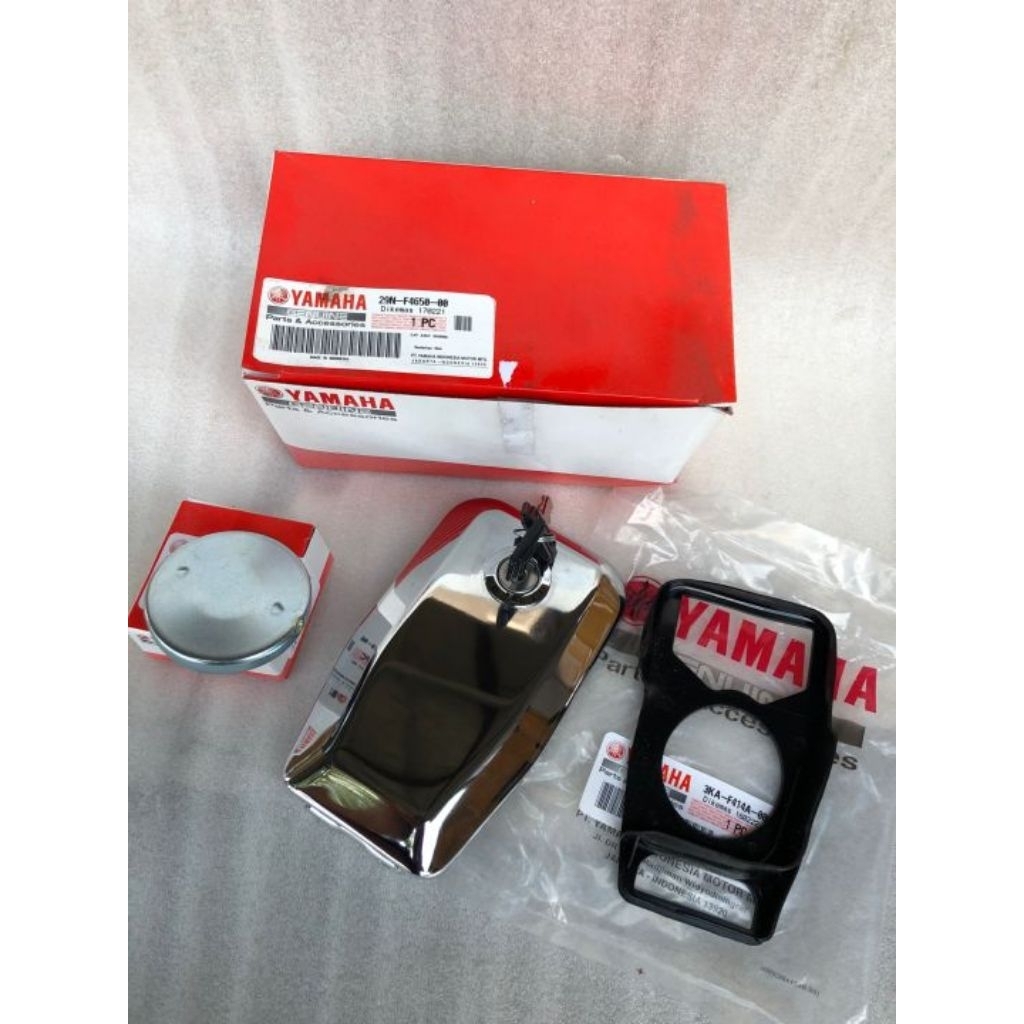 tutup tangki set rx king peredam original