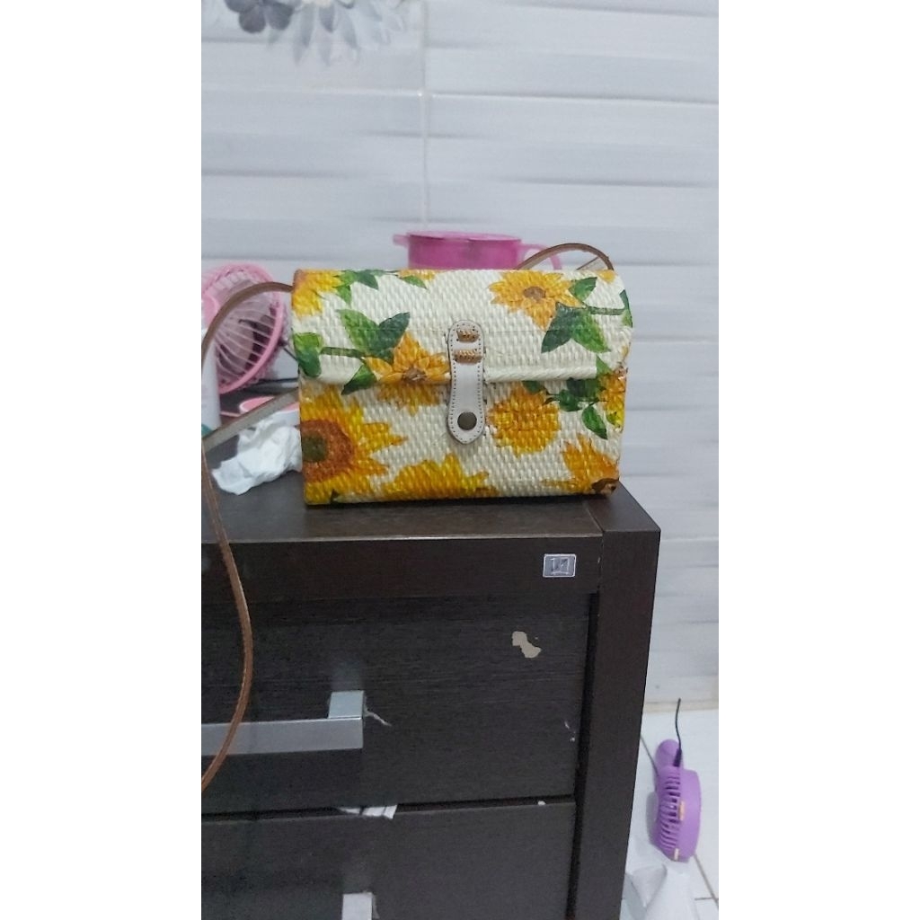 tas rotan kotak deco