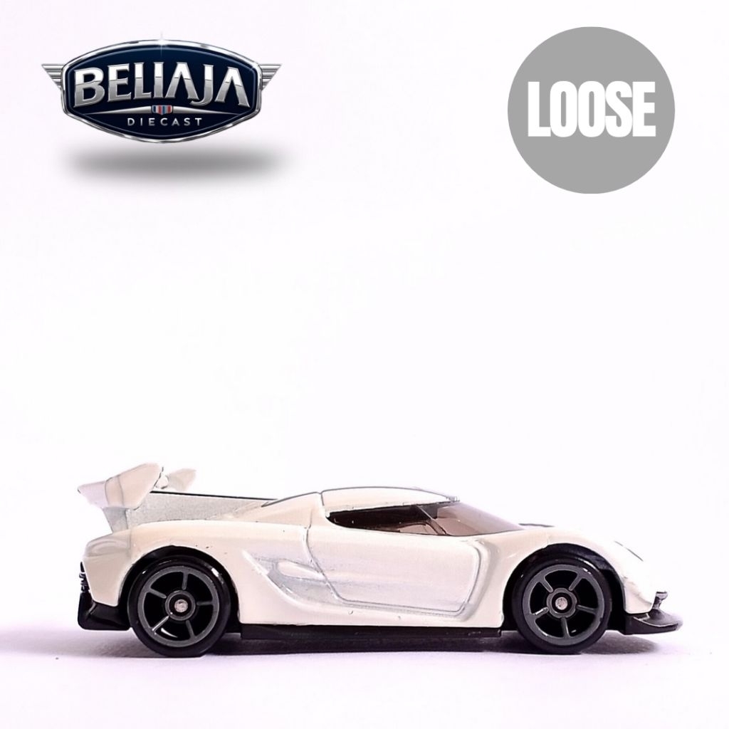 HOT WHEELS 2020 KOENIGSEGG JESKO WHITE LOOSE