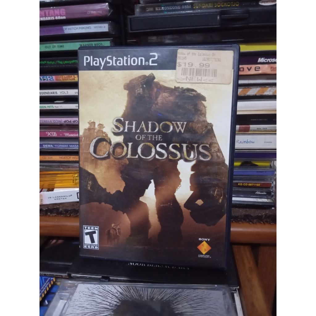 kaset game original PS2 shadow of Colossus