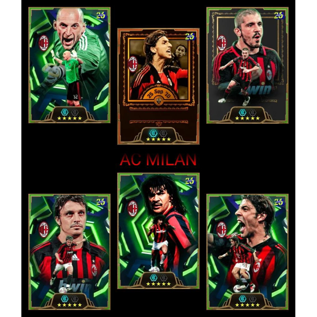 Polosan AC MILAN Konami Games Akun Efootball/PES 2025/2026 TDK TAUT GP Resmi 100% Terpercaya Aman Di
