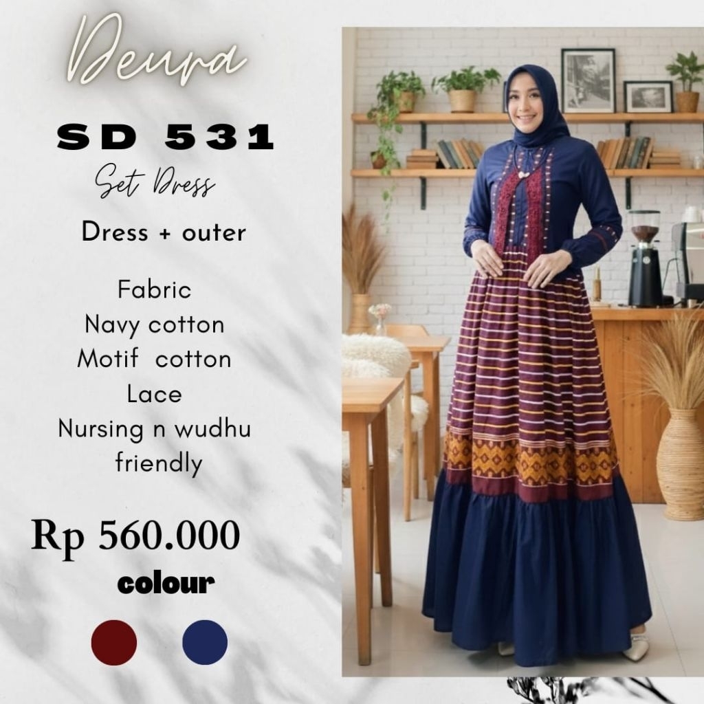 Deura Set Dress SD-531