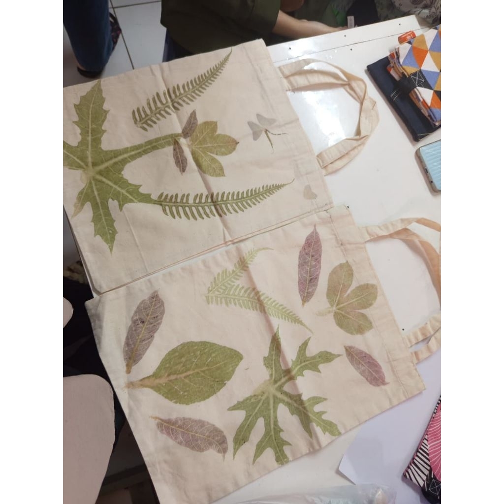 Tote bag Ecoprint