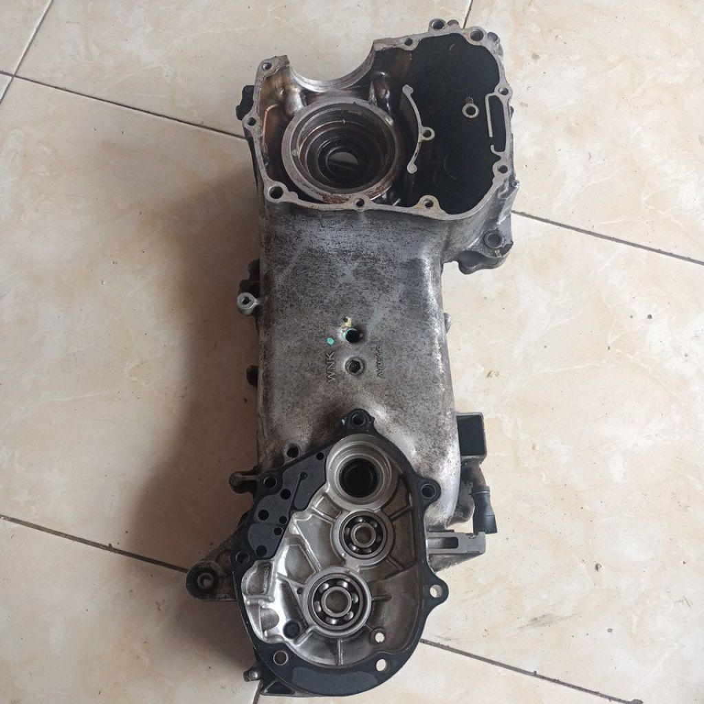 blok crankcase kiri krengkes mesin Vario Al new Vario 125 150 LED wnk 2015 sampai 2019