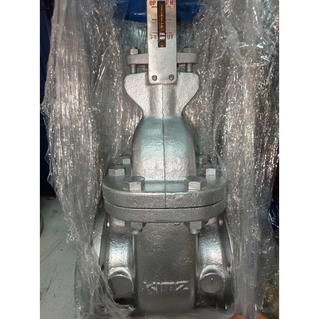 1,5"inch Gate Valve Kitz 1 1/2" Inch Jis 10K Type FCW-I DN40 Cast Iron / Gate Valve Kitz Body Besar
