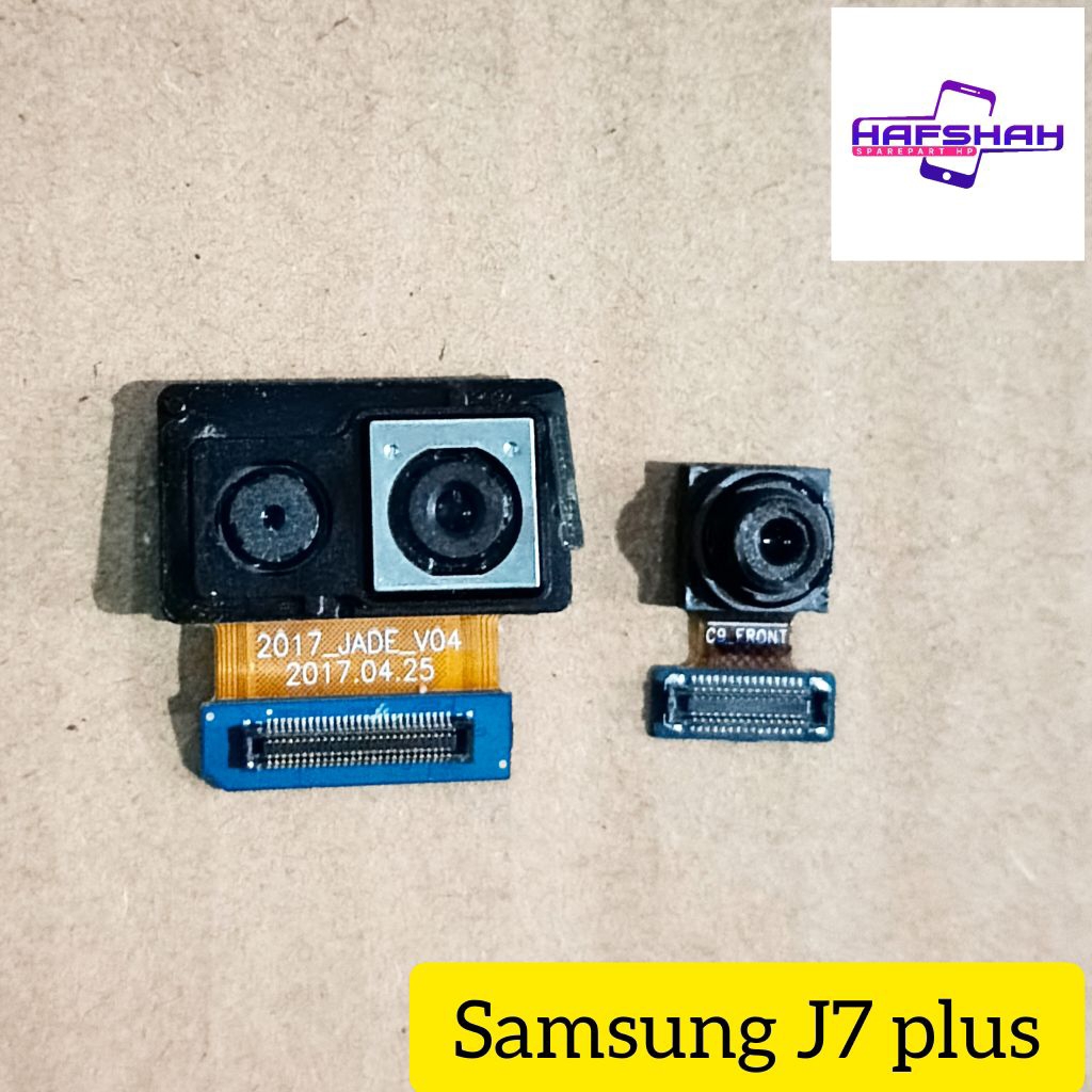 Kamera depan belakang Samsung J7+ J7 plus ori copotan hp