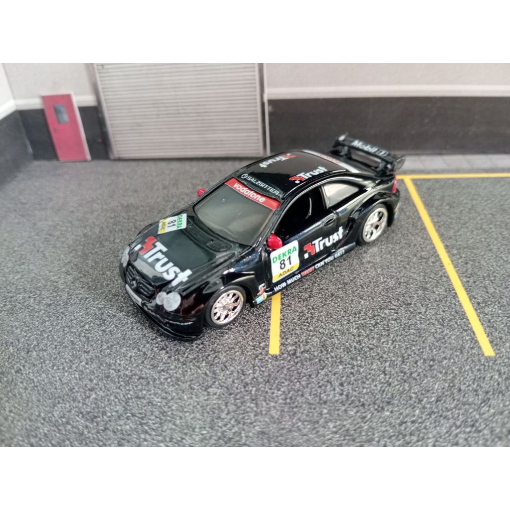 hot wheels amg mercedes clk dtm custom trust livery