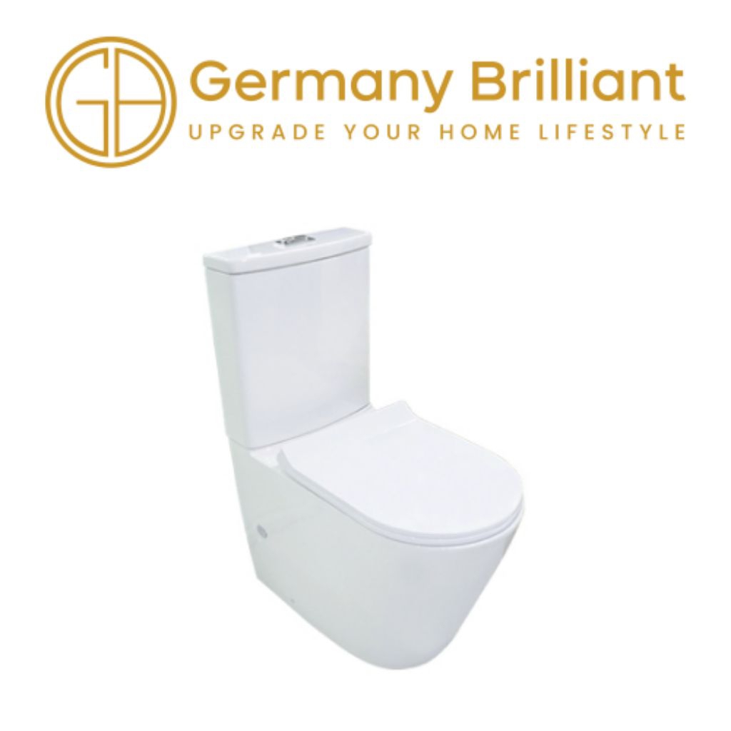 KLOSET DUDUK GERMANY BRILIANT T PIECE GBC TW-007 KLOSET DUDUK PREMIUM