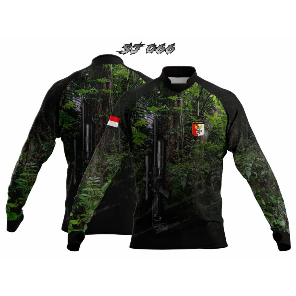 Jersey perbakin IPSC / kaos jersey hunting perbakin / jersey shooting club || SJ-066