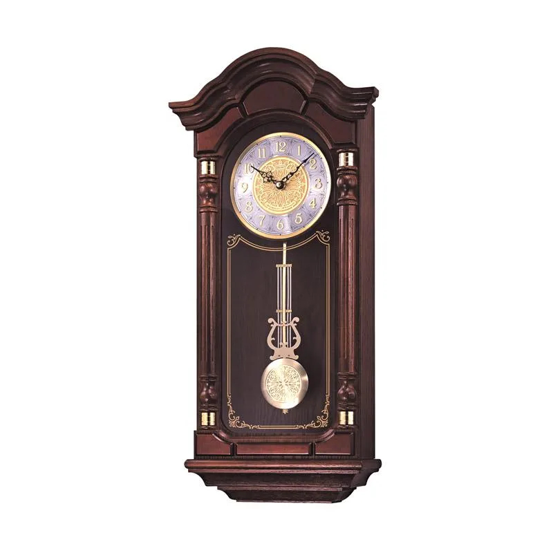 Seiko QXH004B Westminster Dual Chime Wall Clock - Brown [68 cm]