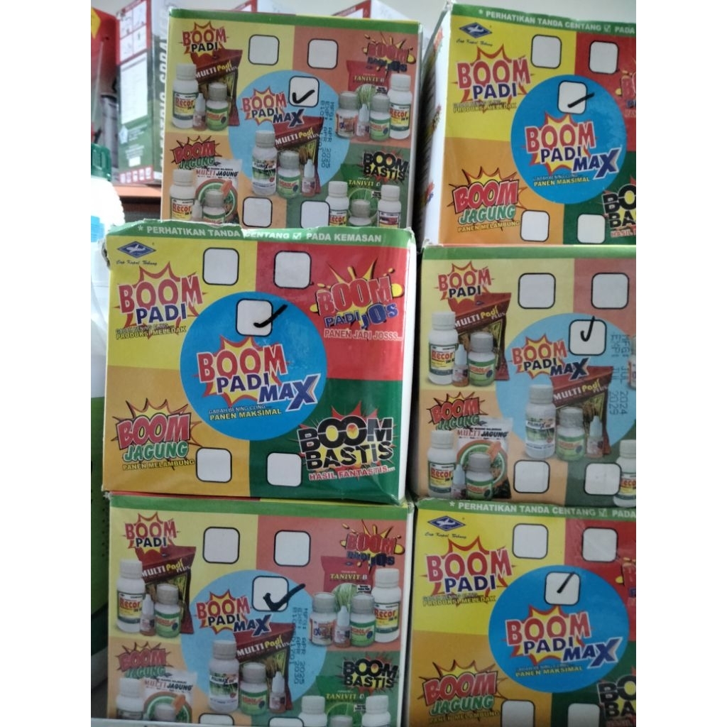 Boom Padi Max paket Pestisida