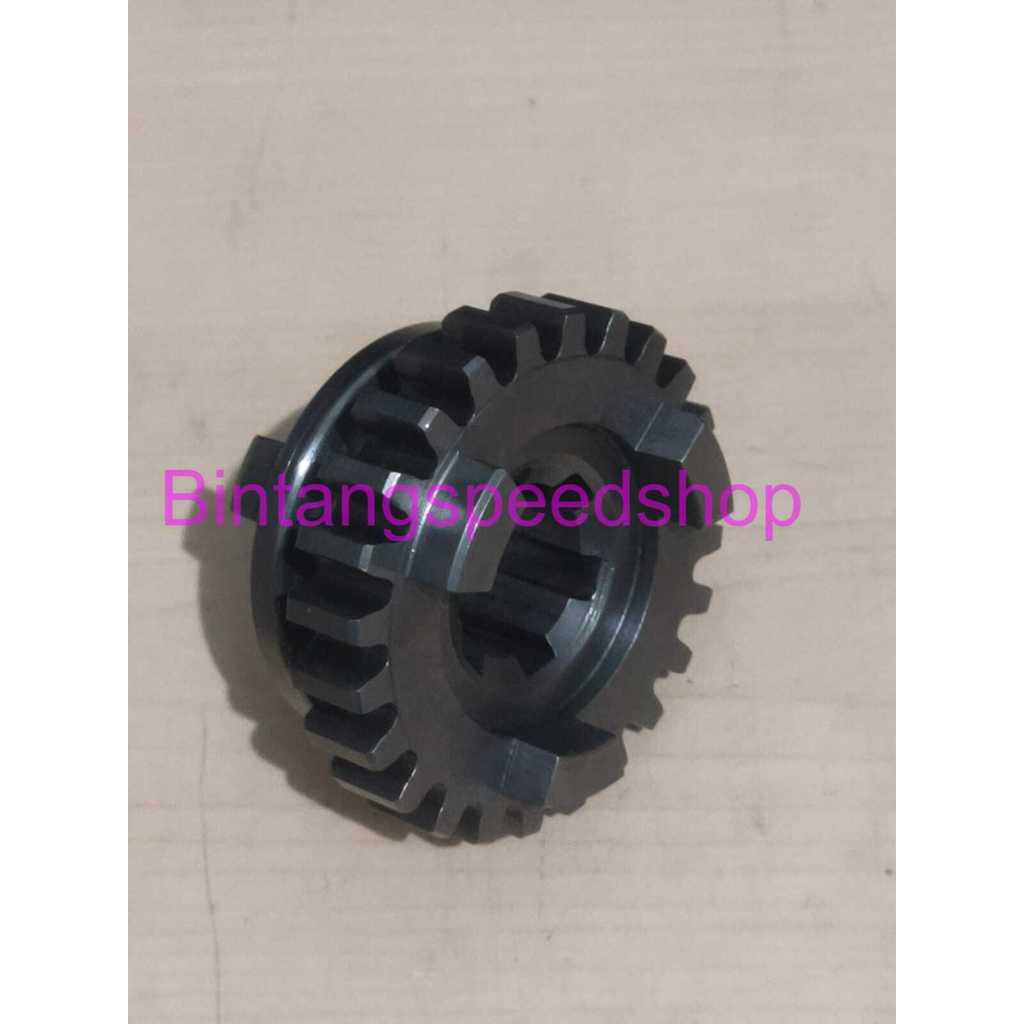 Rasio Racing Fizr/F1 gigi 4 mata 24T lawan std