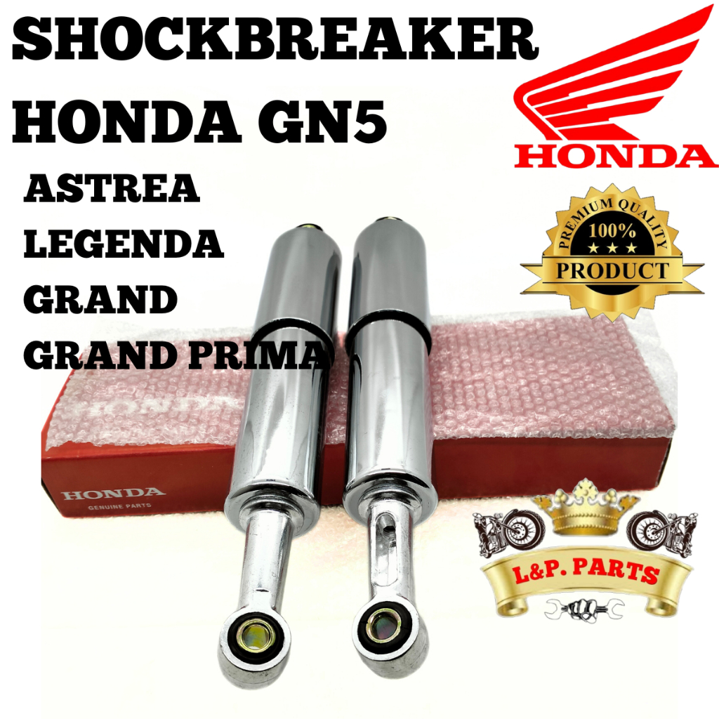 SHOCKBREAKER BELAKANG HONDA GN5 ASTREA LEGENDA GRAND PRIMA SOKBEKER KUALITAS SANGAT BAGUS PRESISI KO
