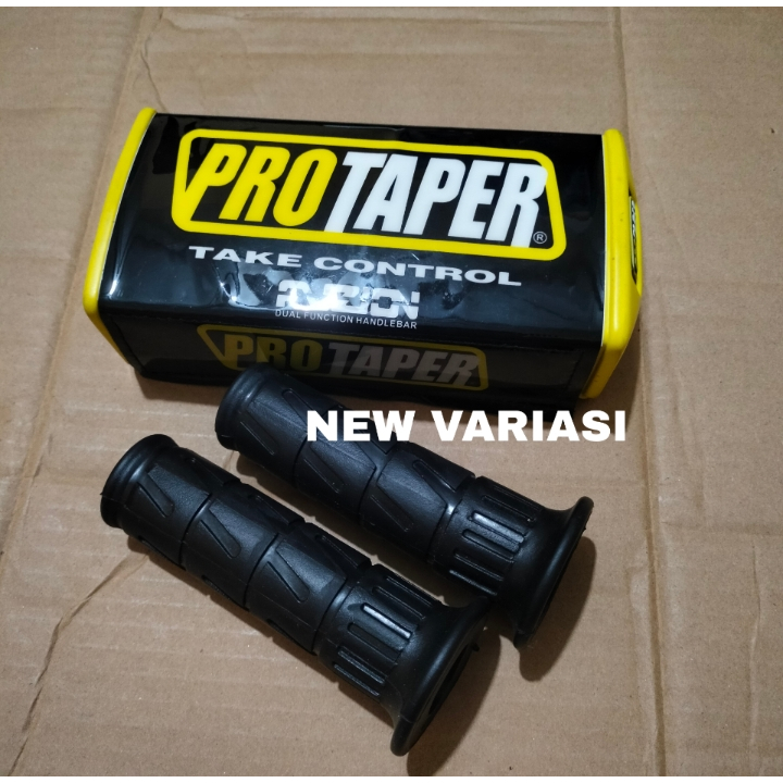 Paket Grip Kaze Set Busa Kotak Stang Protaper Busa Stabilizer Busa Pelindung Dada Motor Trail Cross 