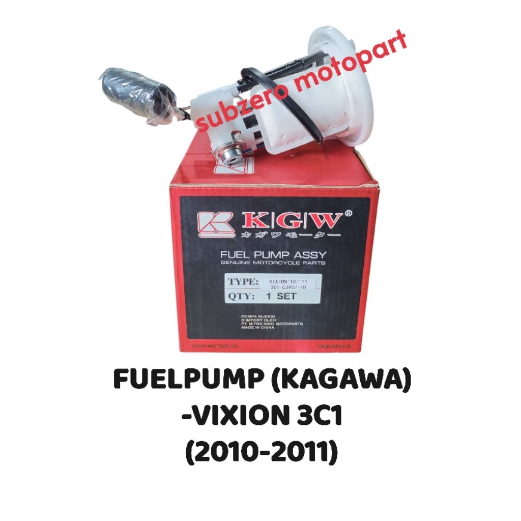 FUELPUMP FUEL PUMP KAGAWA VIXION 3C1 2010-2011-2012 ORI KAGAWA