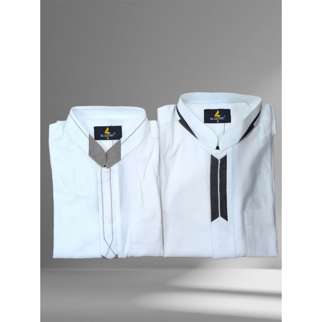 KOKO ANAK AL-LUTHFI LENGAN PANJANG PUTIH