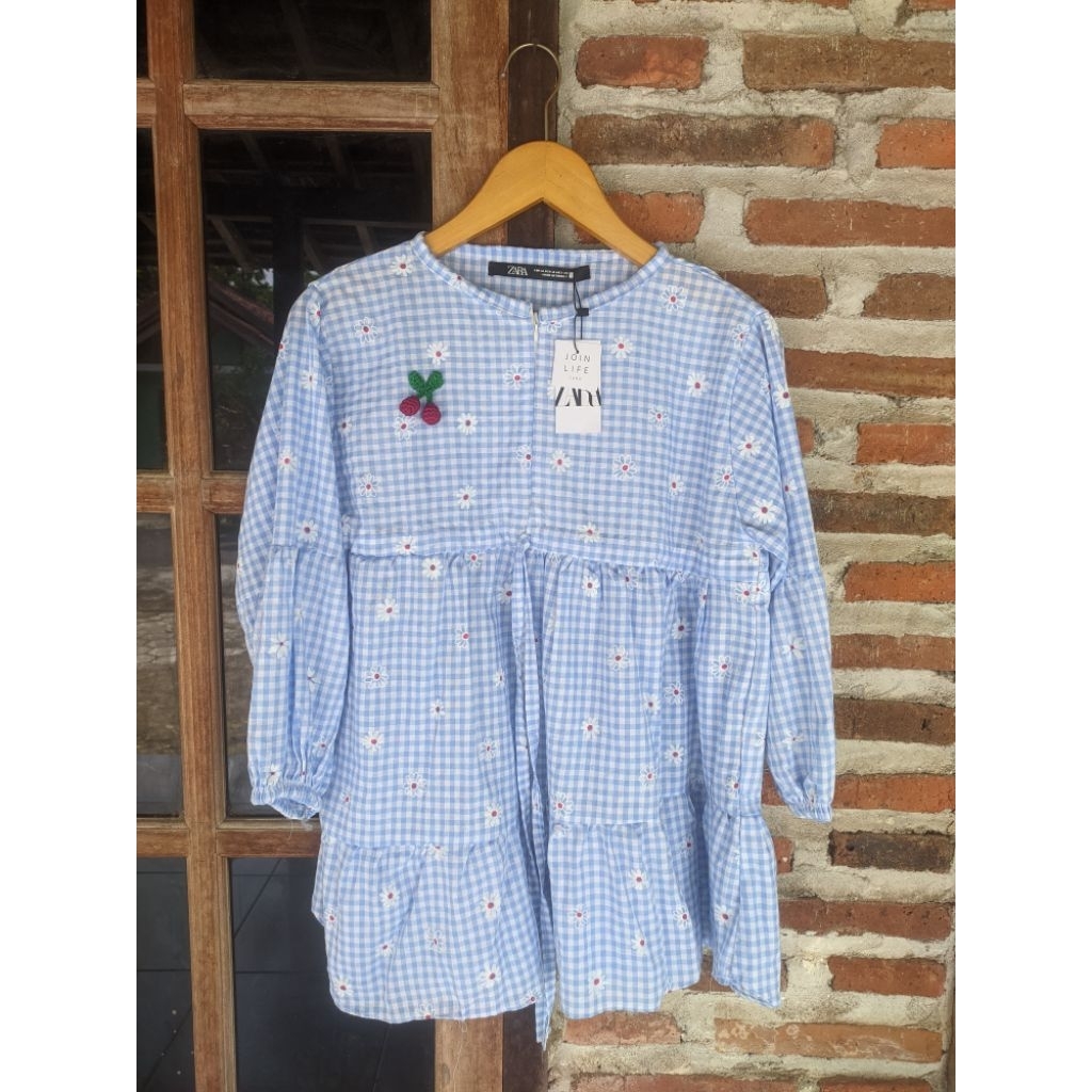 ATASAN BLOUSE CERRY ZARA (RIJEK)