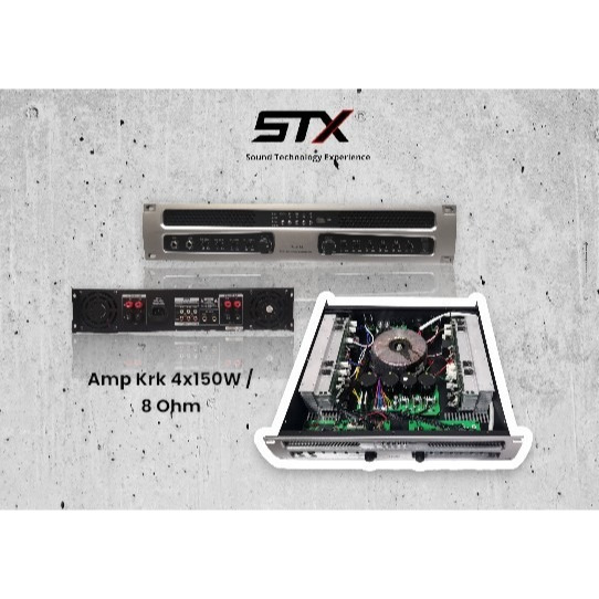 STX AMP KRK : Amplifier Karaoke 4*150W / 8OHM