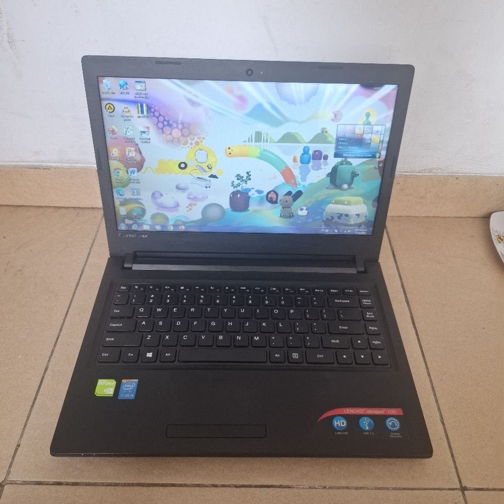 Laptop Lenovo Ideapad 100, Core i5-5200U, DualVga Nvidia Geforce 920M, RAM 4GB- HDD 500Gb