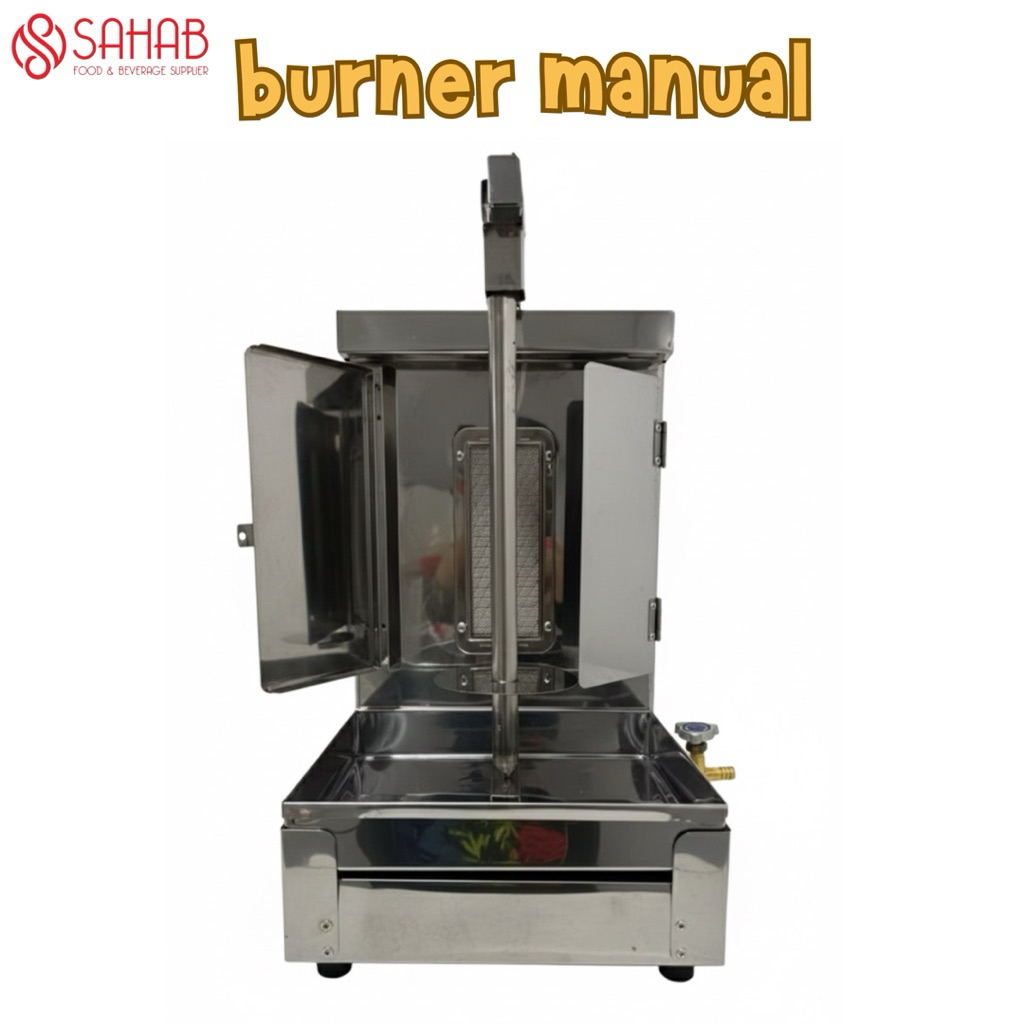 Burner kebab 2kg manual non fullset/ Burner kebab murah non fullset/ bk02 non fullset