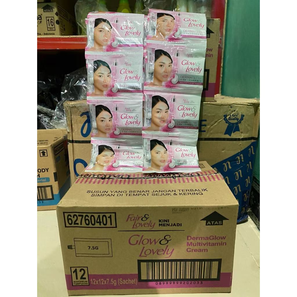 FAIR AND LOVELY CREAM 1 KARTON FAIR AND LOVELY RENCENG