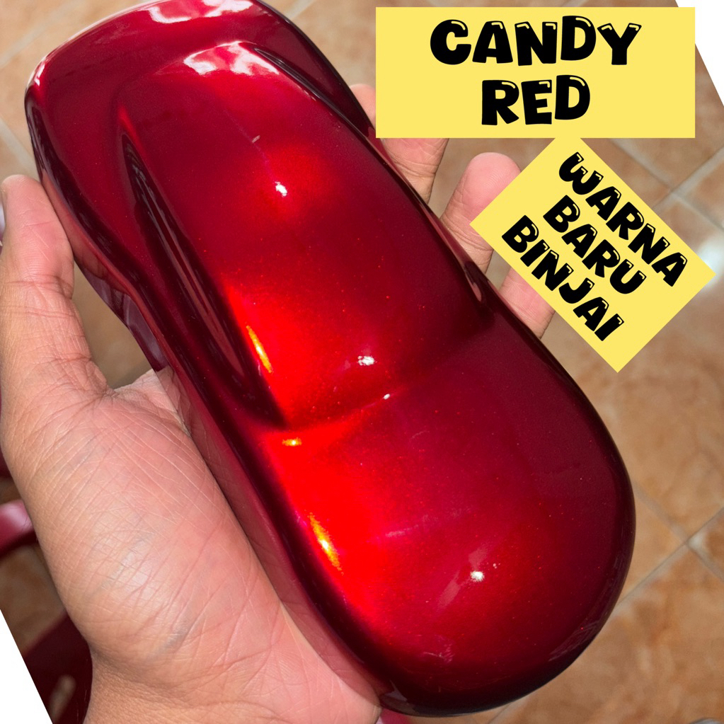 Candy red PU Cat candy bahan Pu