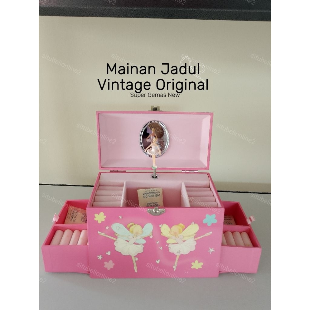 Mainan Mucic Vintage Original - Kotak Musik Jadul