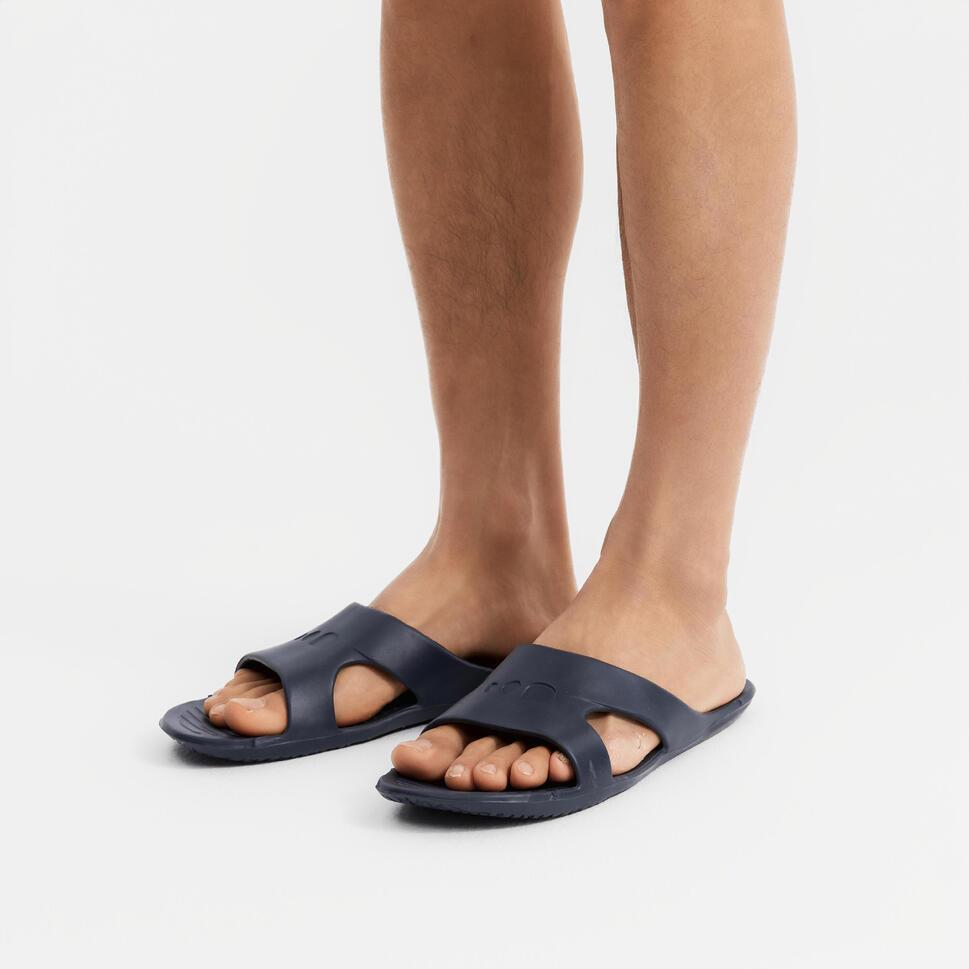 Decathlon NABAIJI Sandal Renang Pria Basic 100 Abu-Abu - 8750557