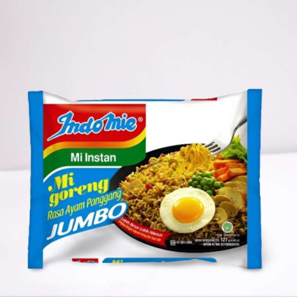 Indomie Goreng Jumbo – Mie Goreng Jumbo Original (1 Pcs / 1 Dus)