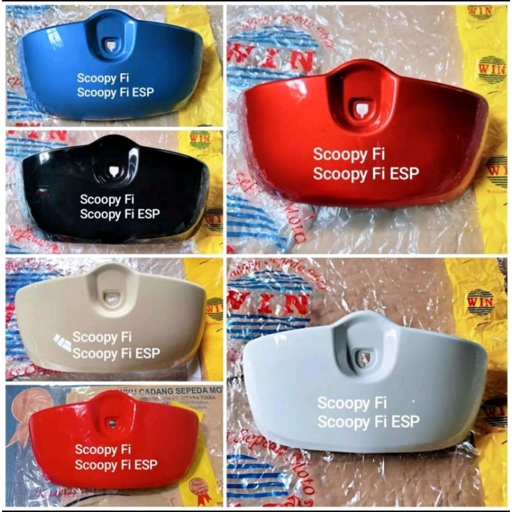 Cover Legshield / Sebeng Dalam Tengah Kecil SCOOPY FI / SCOOPY FI ESP 2013 - 2016 Merk WIN