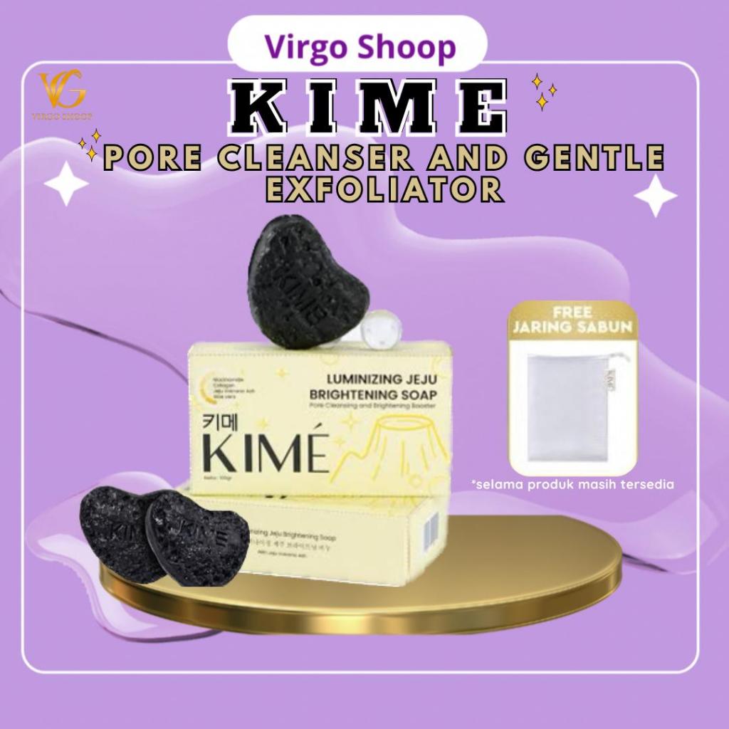 ~VIRGO~ Sabun Kime Box - Kime Jeju Soap - Sabun Kime Perawatan Kulit Wajah - Virgo Shoop