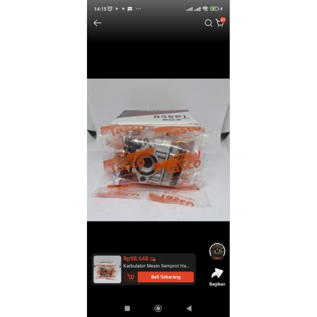 karbulator mesin semprot hama tasco TF 820 700 900 mesin semprot hama tasco