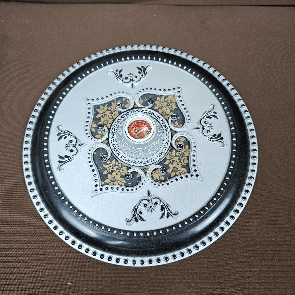 Fiting Hias Besar Bintang Ornamen Plafon PVC 30cm / Fitting Hias Plafon PVC 30cm