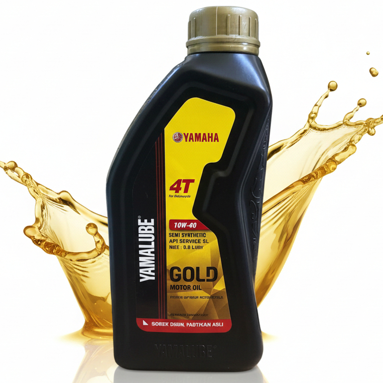 Yamaha Yamalube Engine Oil Gold 800 ML Oli Yamalube Gold 0.8L