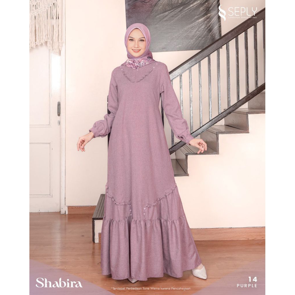 GAMIS SHABIRA 14 PURPLE BY SEPLY