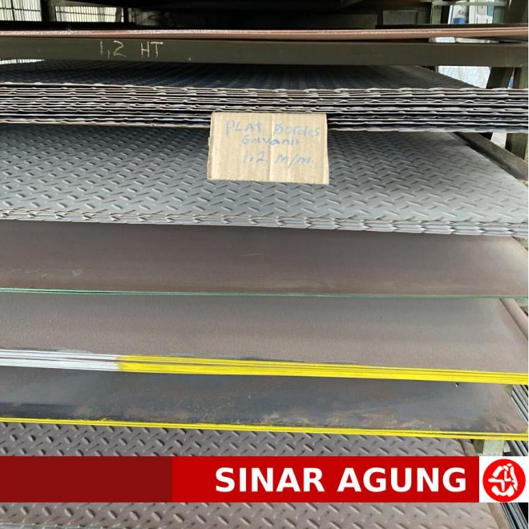 Plat Hitam Tebal 1,8mm 1,2 x 2,4 m Plat Eser Lembar