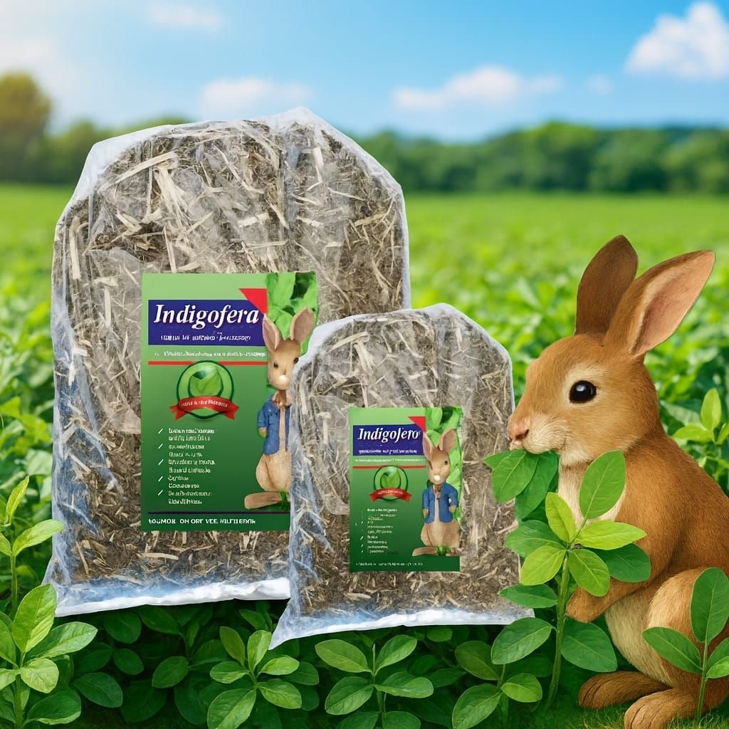 INDIGOFERA 100 gr - Indigofera Hay Rumput Makanan Kelinci Snack Kelinci Camilan Kelinci Guinea Pig H